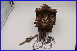 Adolf Herr Cuckoo Clock With Working (Made In Germany) missing bottom peice