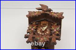 Adolf Herr Cuckoo Clock With Working (Made In Germany) missing bottom peice