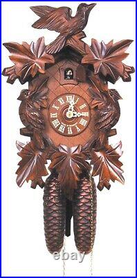 Alexander Taron 632-8 Engstler Cuckoo Clock Carved with 8-Day weight driven mov