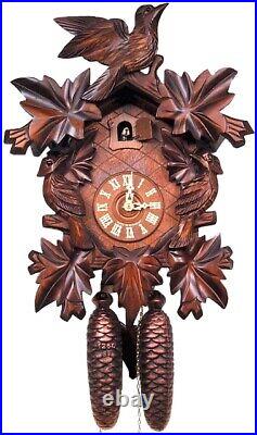 Alexander Taron 638-8 Engstler Cuckoo Clock Carved with 8-Day weight driven mov