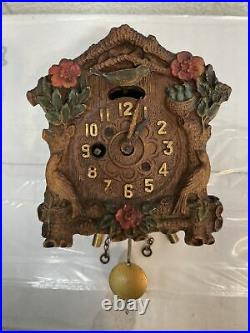 Antique August C. Keebler Chicago Small Cuckoo Clock Condition unknown