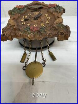 Antique August C. Keebler Chicago Small Cuckoo Clock Condition unknown