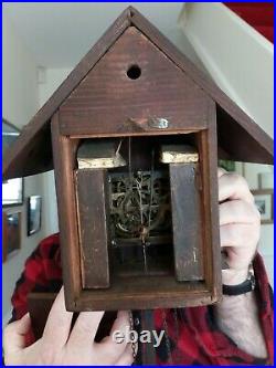 Antique Black Forest Cuckoo Clock c 1930