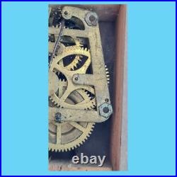 Antique Cuckoo Pendulum Clock Tocante Chime Wood Watch 24h