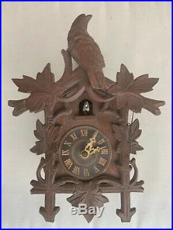 Antique wooden Black forest cuckoo clock Germany 1880
