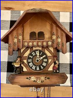 Beautiful VINTAGE German Cuckoo Clock- Ornate! Not Working
