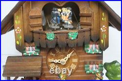 Black Forest Beer Garden Cuckoo Clock Germany withCOA & Receipt