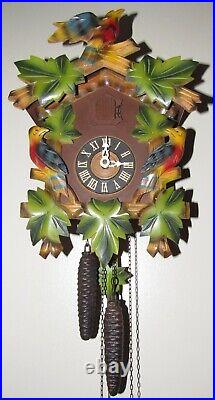 Black Forest Cuckoo Clock 1-Day Weights Driven