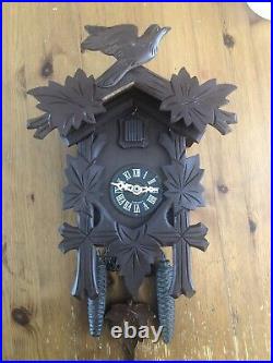 Black Forest Cuckoo Clock- German-Runs Great-Video