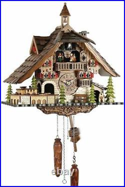 Black Forest House 41cm- Cuckoo Clock Real Wood New