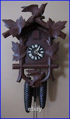 Black Forest Hubert Herr Triberg 8-Day Cuckoo Clock