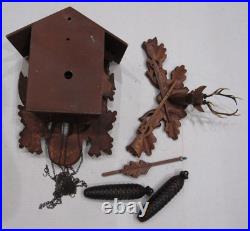 Black Forest Hunter's 8-Day Cuckoo Clock Large