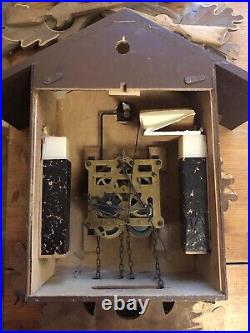 Black Forest Hunters Cuckoo Clock-Parts And Or Repair Only