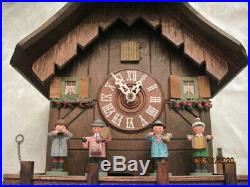 Black Forest Musical Cuckoo Clock W. Germany