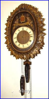 Black Forest Regula Cuckoo Clock Weights Driven