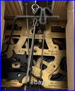 Boxed Vintage Antique German Black Forest Wood Cuckoo Clock New Helmet Kammerer