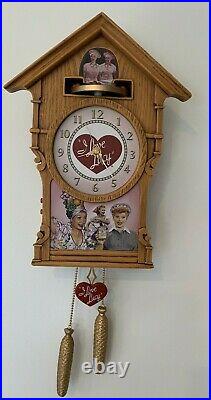 Bradford Exchange I LOVE LUCY Cuckoo Clock Ltd Edition