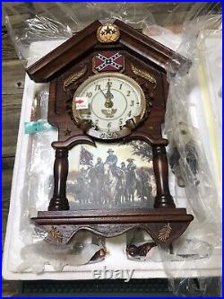 Bradford exchange Hour Of Glory cuckoo clock