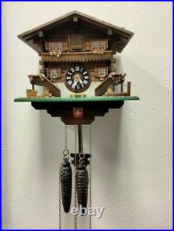 Brienz Chalet Bucherer of Switzerland Cuckoo Clock Authenticated