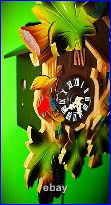CCMC Multi Colored Traditional 1 Day Cuckoo Clock
