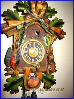 CUCKOO clock GERMANY Hunter