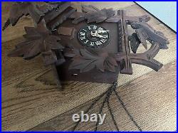 Collectible Vintage Black Forest Cuckoo Clock, Made In W. Germany