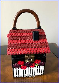 Collector's Bag NWT Kate Spade OOH LA LA Cuckoo Clock Leather Top Handle Bag