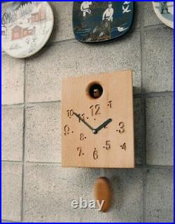 Cosine Wooden cuckoo clock oak CW-13CN-D Height 14.6 made in Japan F/S