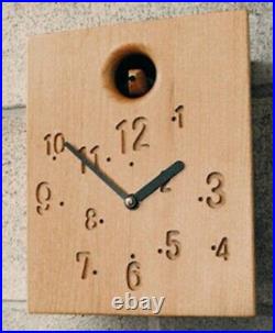 Cosine Wooden cuckoo clock oak CW-13CN-D Height 14.6 made in Japan F/S