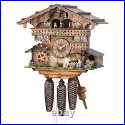 Cuckoo Clock 8-day-movement Chalet-Style 13 by Hekas