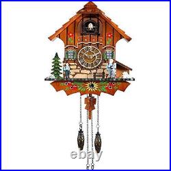 Cuckoo Clock Black Forest Antique Clock Quartz Pendulum Wall Clock Home Decor