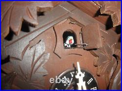 Cuckoo Clock Cuckoo Co. German made working 1 Day CK3316