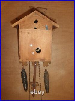 Cuckoo Clock Cuckoo Co. German made working 1 Day CK3316