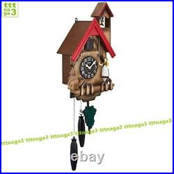 Cuckoo Clock Dove comes out and bell rings Cuckoo Fugo-style rhythm clock