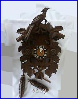 Cuckoo Clock, German, late 1970s Vintage, New in Box