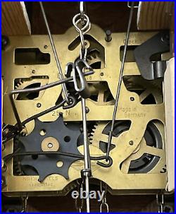 Cuckoo Clock Germany GERMAN Wood Chopper Works. 10 H 10 W 5.5 Deep