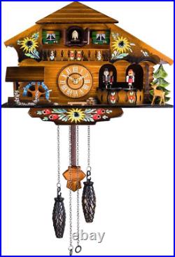Cuckoo Clock Pendulum Quartz Wall Clock Black Forest House Home Decor