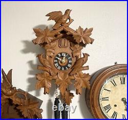 Cuckoo Clock Perfect Working Condition. Restored. (woodpecker)