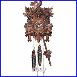 Cuckoo Clock Quartz-movement Carved-Style 9.1 by Engstler