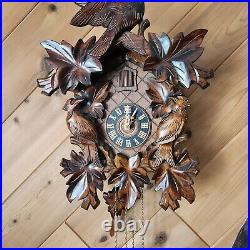 Cuckoo Clock Schwarzwalder Uhren A. Schneider Birds 10114 2000