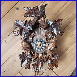 Cuckoo Clock Schwarzwalder Uhren A. Schneider Birds 10114 2000