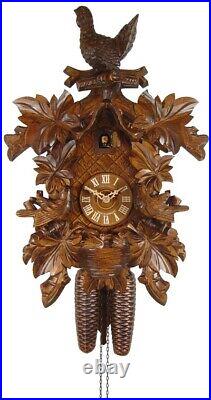 Cuckoo Clock Wood Grouse, 8-leaves 2.5020.01. P NEW