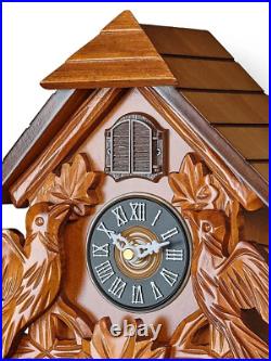 Cuckoo Clock Wooden Movable pendulum Sound New in box Quartz