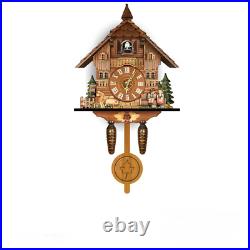 Cuckoo Clock Wooden Wall Clock Home Decoration Quartz movement 46cm Nordic Style