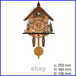 Cuckoo Clock Wooden Wall Clock Home Decoration Quartz movement 46cm Nordic Style