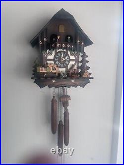 Cuckoo Clock Wooden Weights 1 Day
