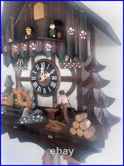 Cuckoo Clock Wooden Weights 1 Day