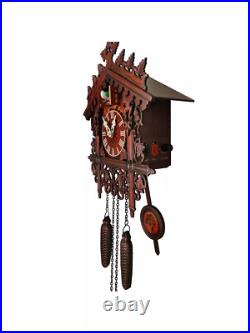 Cuckoo Clock in Black Forest New in box Quartz Wooden