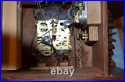 Cuckoo Clock with music Wooden Weights WORKING 8 DAY CLOCK