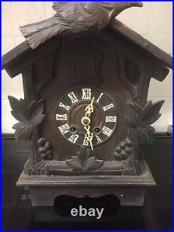 Cuckoo Mantel Clock Black Forest